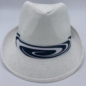 FEDORA HAT WHITE - 100% RECYCLE PAPER